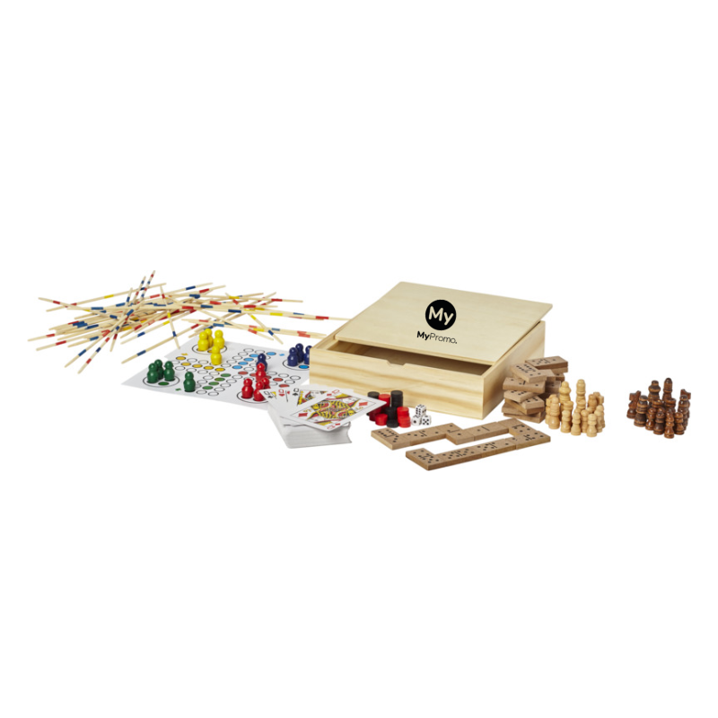 Board game set | Wood | Natural
